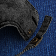 Load image into Gallery viewer, 8th House Entity - BLACK Vintage Cotton Twill Cap