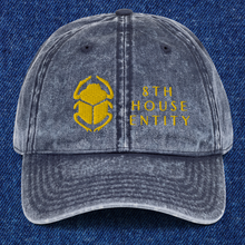 Load image into Gallery viewer, 8th House Entity - BLUE Vintage Cotton Twill Cap