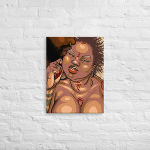 The King & I - Canvas Print
