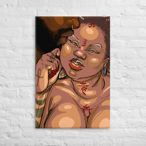 The King & I - Canvas Print